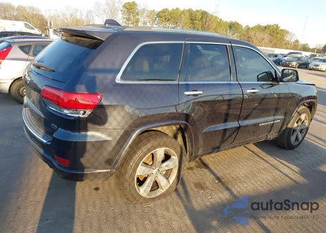 2015 Jeep Grand Cherokee Overland from USA, damaged, VIN 1C4RJECG9FC669062